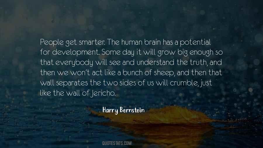 Harry Bernstein Quotes #89747