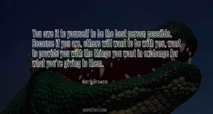 Harry Browne Quotes #1403433