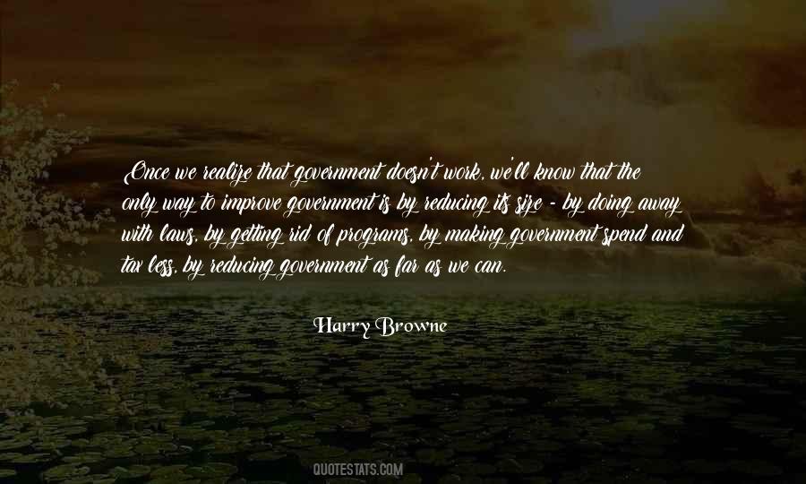 Harry Browne Quotes #1611713