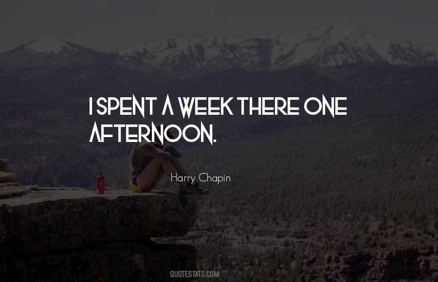 Harry Chapin Quotes #186563