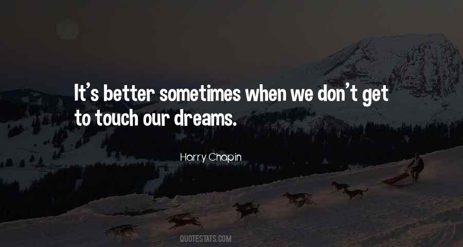 Harry Chapin Quotes #357019
