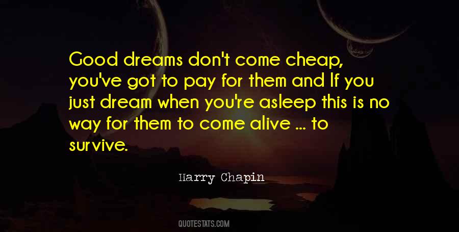 Harry Chapin Quotes #650624