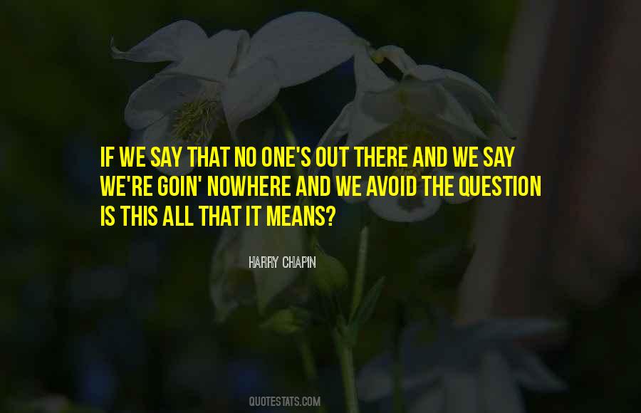 Harry Chapin Quotes #77862