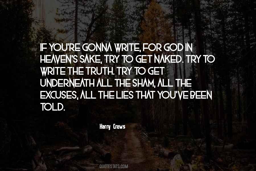 Harry Crews Quotes #1006155