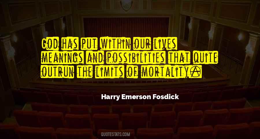 Harry Emerson Fosdick Quotes #1724034