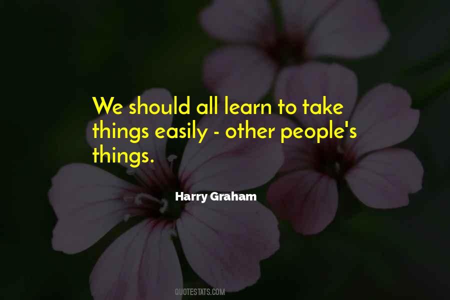 Harry Graham Quotes #1511892