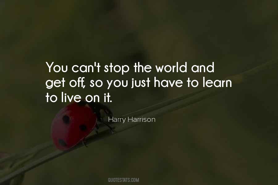 Harry Harrison Quotes #1120058