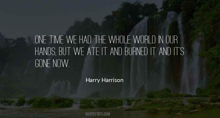 Harry Harrison Quotes #918174
