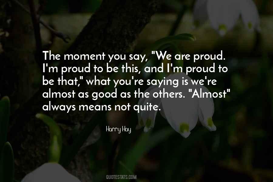 Harry Hay Quotes #226899