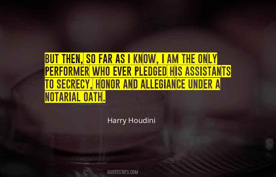 Harry Houdini Quotes #1695830