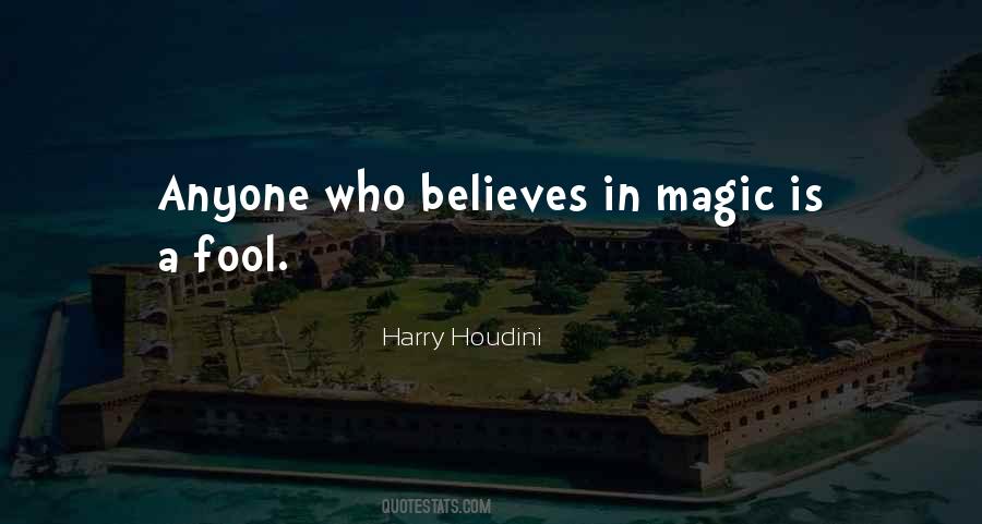 Harry Houdini Quotes #1857821