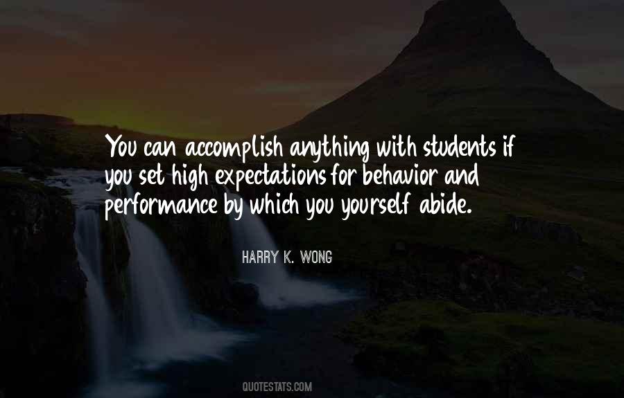 Harry K. Wong Quotes #496846