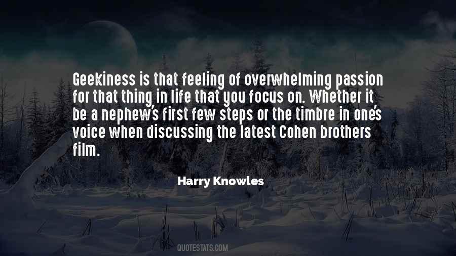 Harry Knowles Quotes #1109932