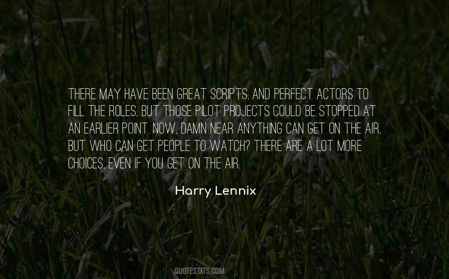 Harry Lennix Quotes #1312586