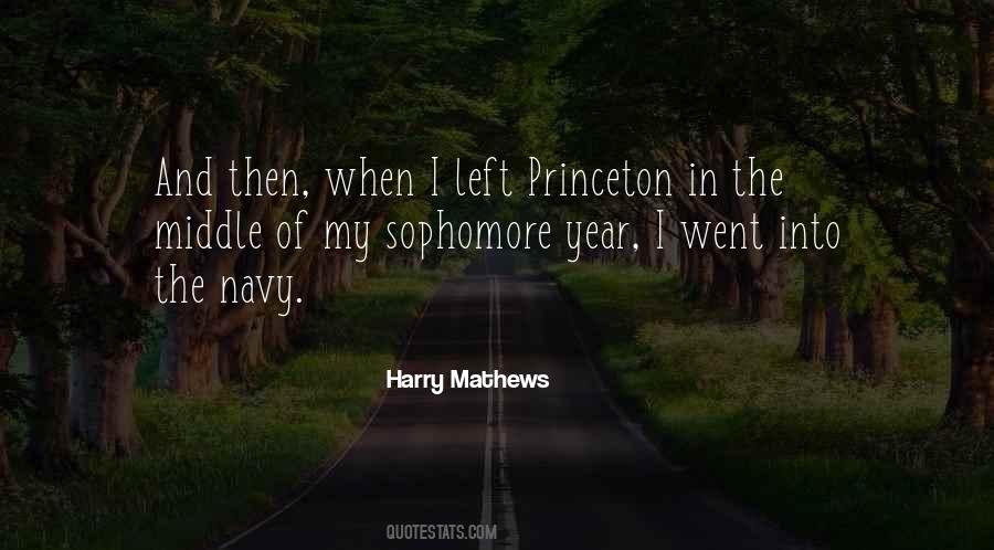 Harry Mathews Quotes #406992