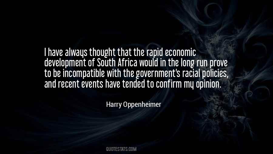 Harry Oppenheimer Quotes #885913