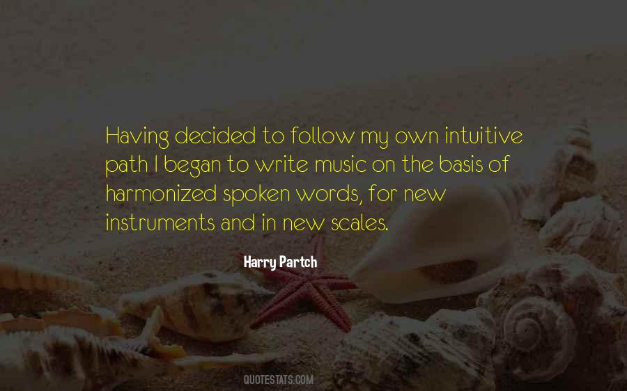 Harry Partch Quotes #1393417