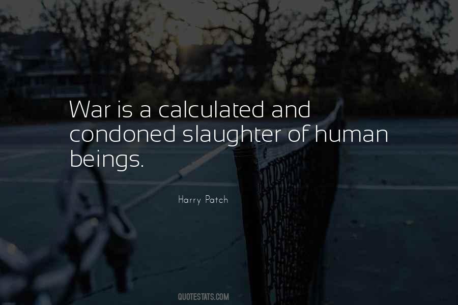 Harry Patch Quotes #1589373