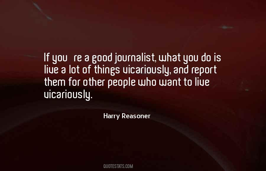 Harry Reasoner Quotes #1283575