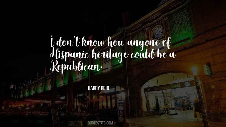 Harry Reid Quotes #1674091