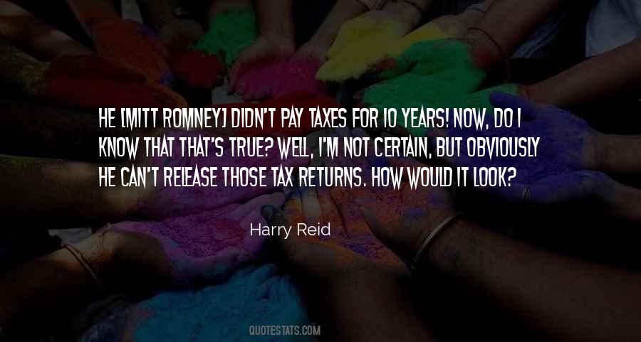 Harry Reid Quotes #706067