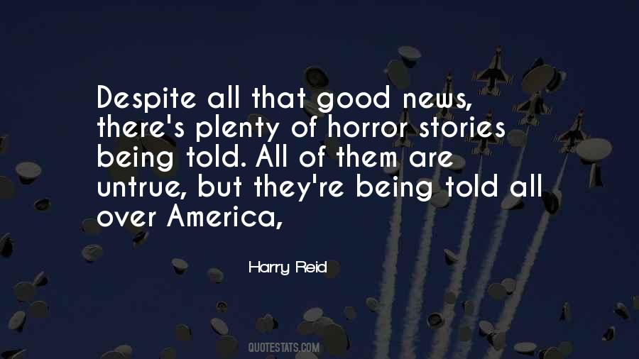 Harry Reid Quotes #728975