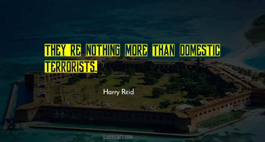 Harry Reid Quotes #98064