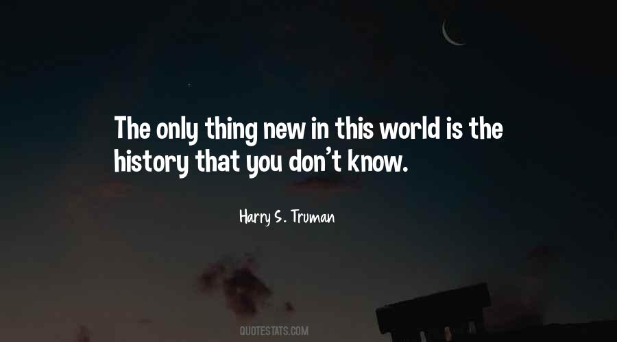 Harry S. Truman Quotes #1080785