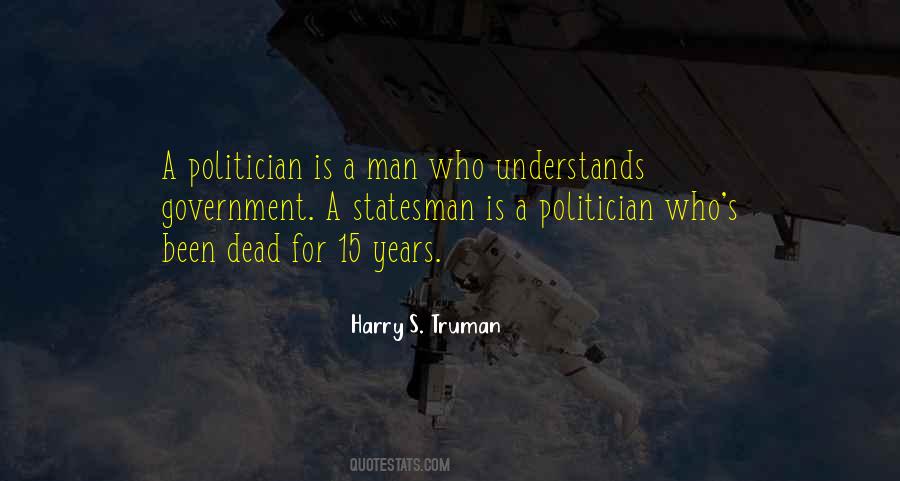 Harry S. Truman Quotes #1401070