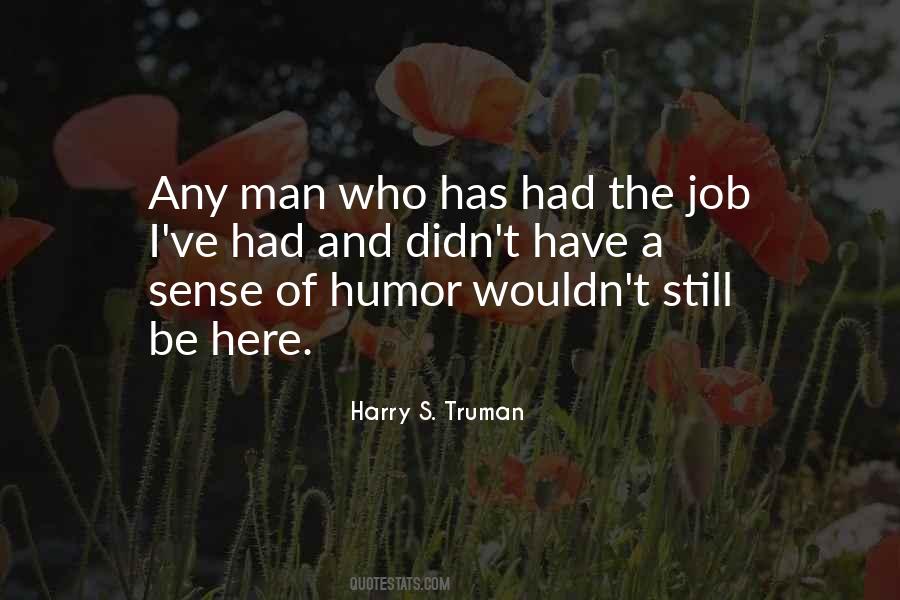 Harry S. Truman Quotes #1798645