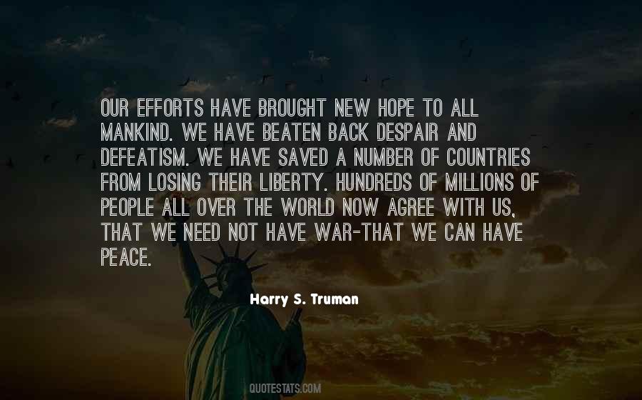 Harry S. Truman Quotes #776323