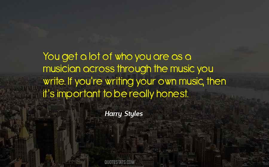 Harry Styles Quotes #106680