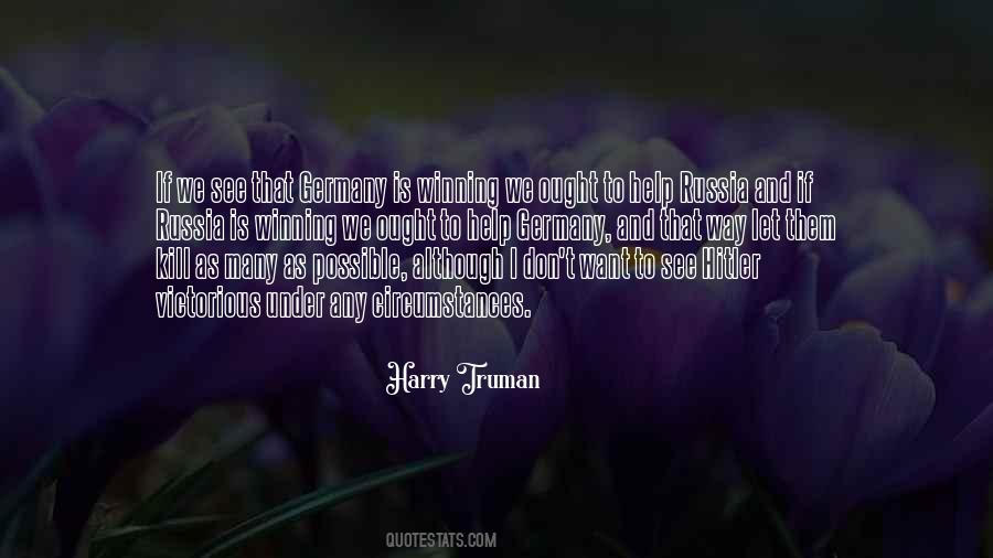 Harry Truman Quotes #1776938