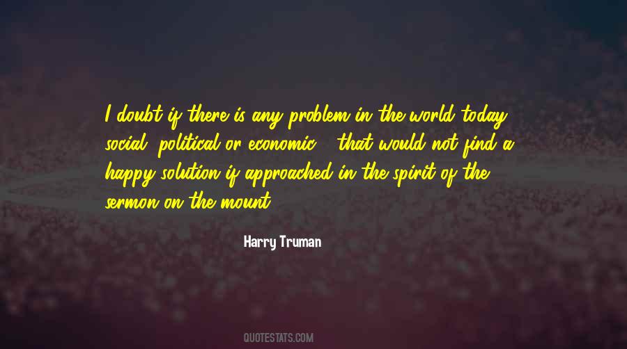 Harry Truman Quotes #1840789