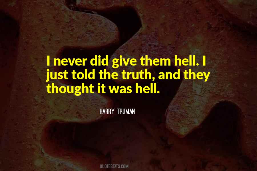 Harry Truman Quotes #819119
