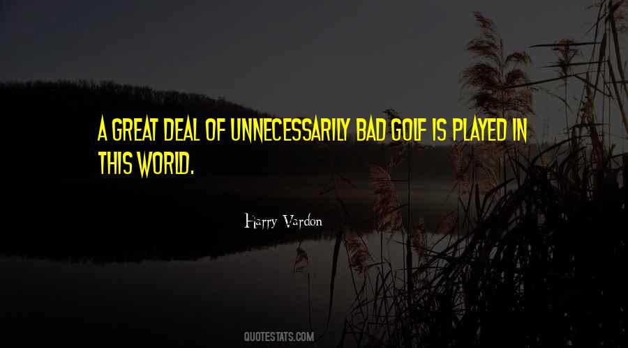 Harry Vardon Quotes #1323883