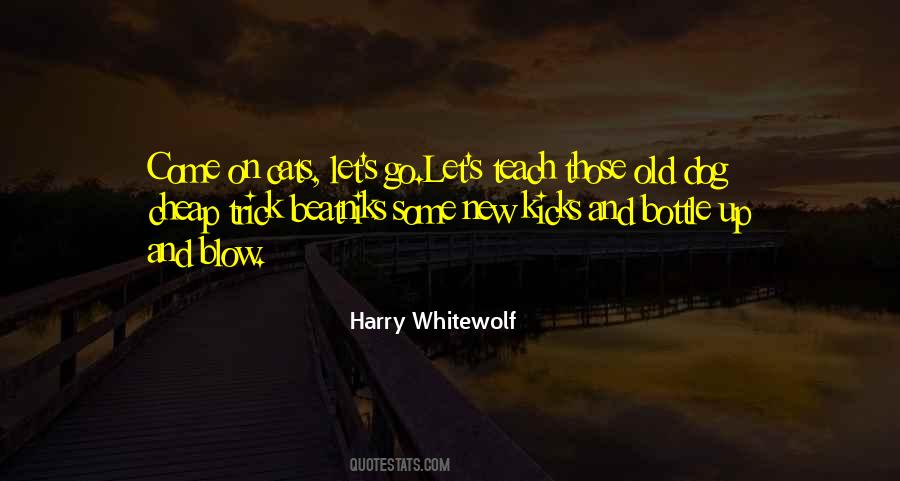 Harry Whitewolf Quotes #1395427