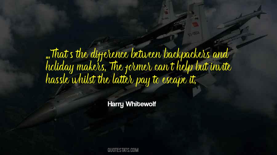 Harry Whitewolf Quotes #711635