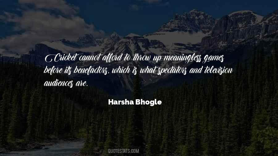 Harsha Bhogle Quotes #1153605