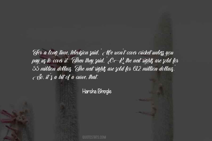 Harsha Bhogle Quotes #1611937