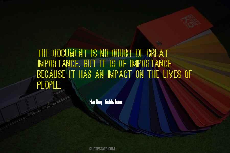 Hartley Goldstone Quotes #1343282