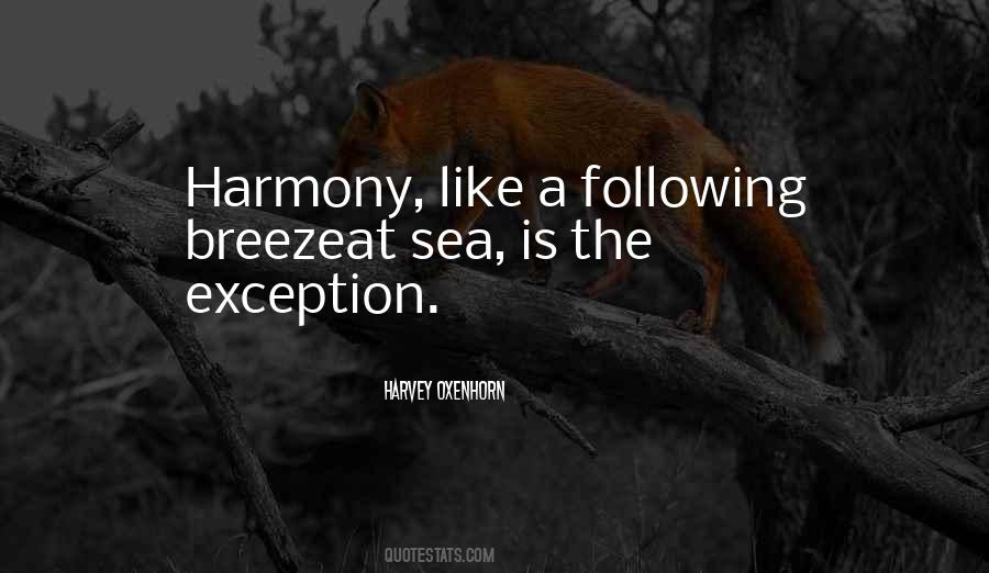 Harvey Oxenhorn Quotes #1299486