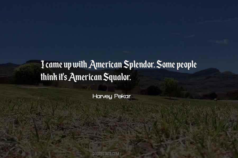 Harvey Pekar Quotes #1271627