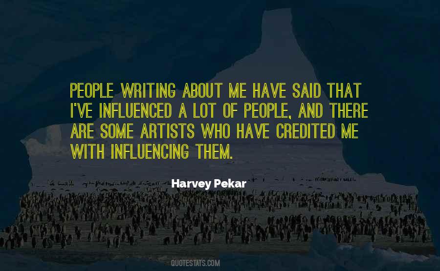 Harvey Pekar Quotes #725544