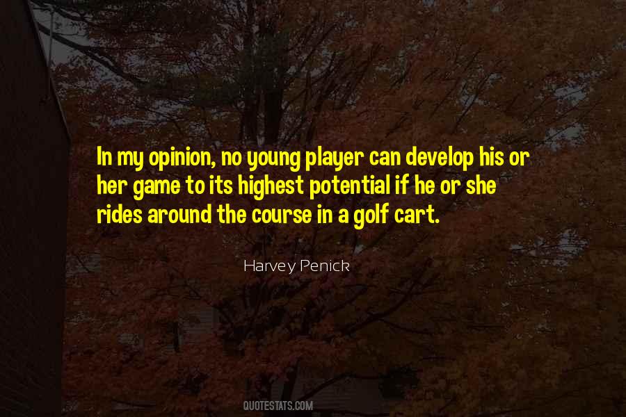 Harvey Penick Quotes #1310747
