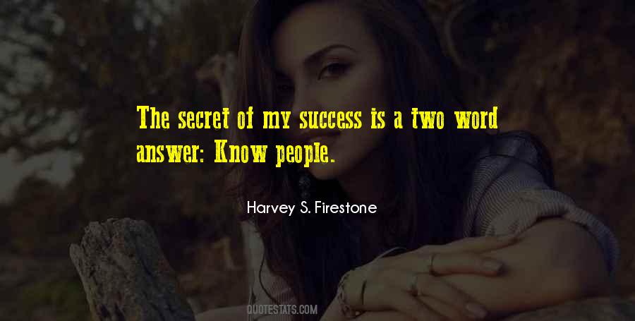 Harvey S. Firestone Quotes #270679