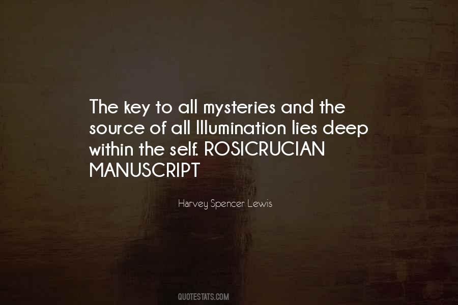 Harvey Spencer Lewis Quotes #613608