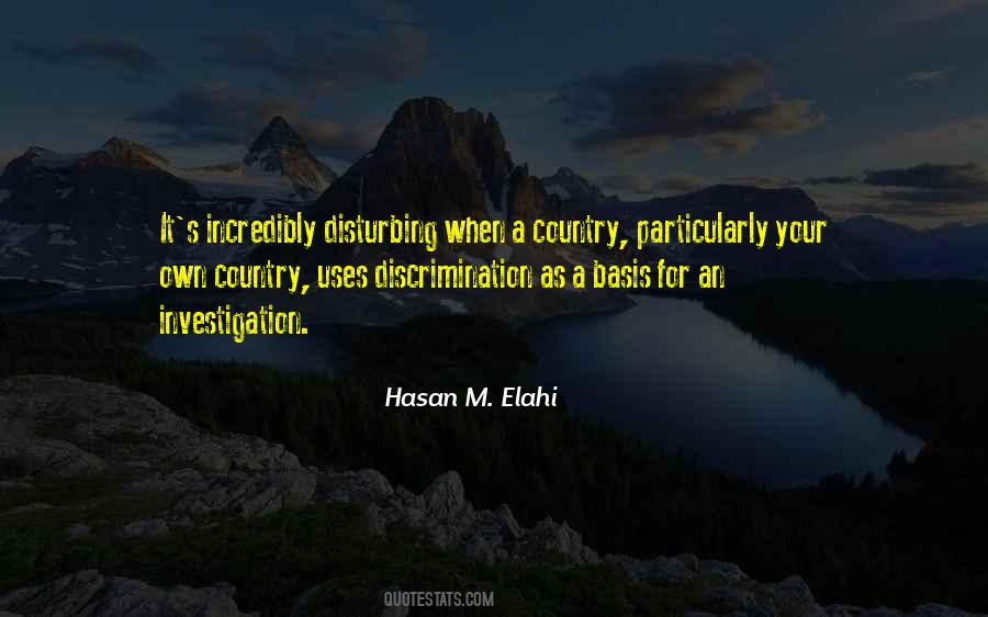 Hasan M. Elahi Quotes #916177
