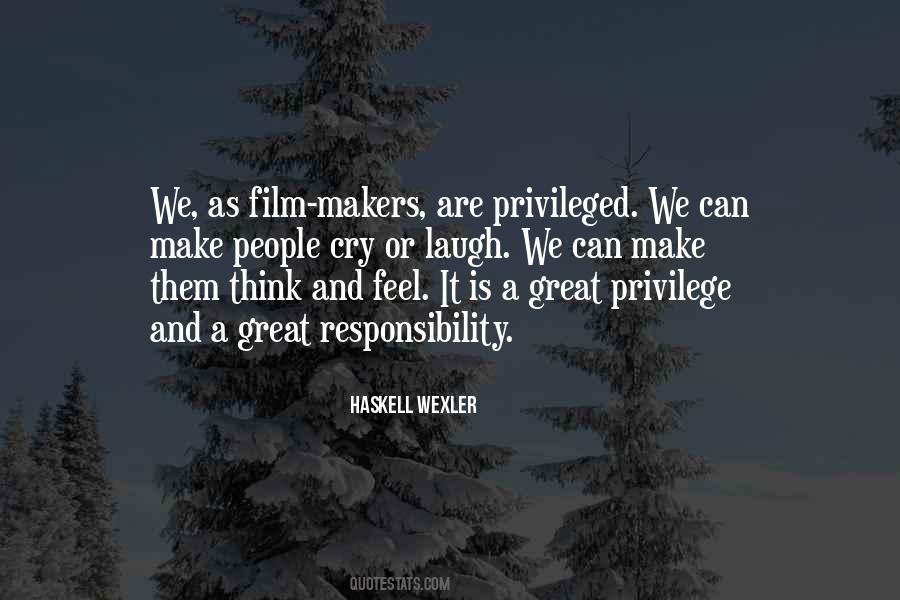 Haskell Wexler Quotes #1101851