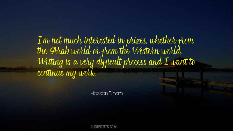 Hassan Blasim Quotes #1086193